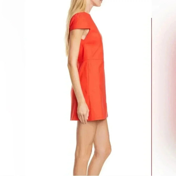 Alice + Olivia Maya Exposed Zip Minidress - Picture 3 of 6